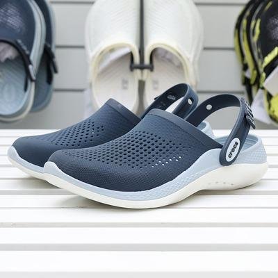 Crocs First Copy - Literide 360 Navy Clogs for Men (1) Crocs First Copy - Literide 360 Navy Clogs for Men