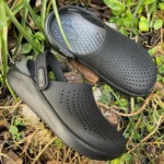 1st Copy Crocs Literide Comfortable Unisex Black Clogs