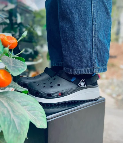 1st Copy Branded Hiker Black Clogs for Men (1)