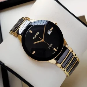1st Copy Rado Jubile Black Gold Watch for Ladies