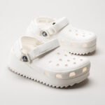 1st Copy Branded Hiker Full White Clogs