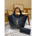 1st Copy YSL Bag Icare Maxi Shopping in Quilted Leather