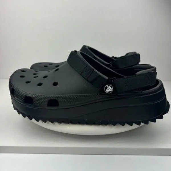 1st Copy Branded Hiker Full Black Clogs for Men