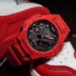 First Copy G-SHOCK GA-B001 Red with Shock Resistance and LED Light