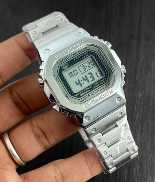 First Copy G-Shock Vintage Silver Watch for Men First Copy G-Shock Vintage Silver Watch for Men