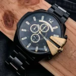 First Copy Diesel 10 Bar Edition Black Watch for Men