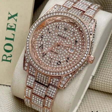 First Copy Rolex Arabic Diamond Rose Gold Watch First Copy Rolex Arabic Diamond Rose Gold Watch
