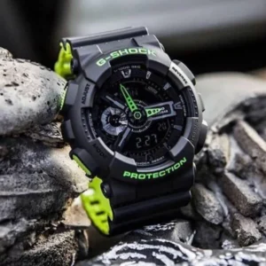 First Copy G Shock Green & Black for Boys