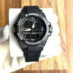 First Copy G-Shock GA Black & White with Green Belt