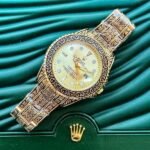 Rolex Submariner Handcrafted Gold Dial First Copy