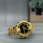 First Copy Diesel Digital Bar Golden Watch for Men