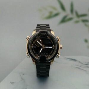 First Copy Diesel Digital Bar Black for Men