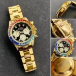 First Copy Rolex Rainbow Daytona 41 for Men - Premium Collection