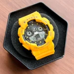 First Copy G-Shock GA-100 Yellow Japan Quality