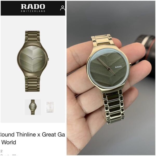 First Copy Rado True Round Thinline Unisex Model First Copy Rado True Round Thinline Unisex Model