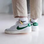 Branded Blazer 77 Low Green Sneakers