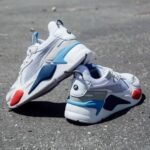 Branded RSX White Red Sneakers