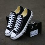 Branded All Star Black Low Sneakers