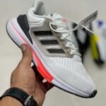 Branded Eq 21 White Black Running Shoes