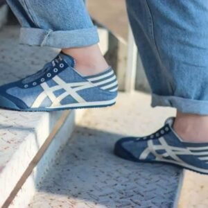 Branded Onitsuka Mexico 66 White Blue Sneakers
