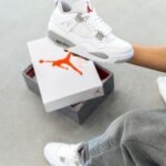 Branded Air Retro 4 Sneakers