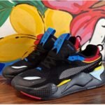 Branded RSX Black Sneakers