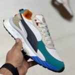 Branded Wild Rider White Green Running Shoes