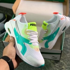 Branded Hybrid White Running Shoes