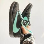 Branded Air 1 Travis Scott Tiffany Sneakers