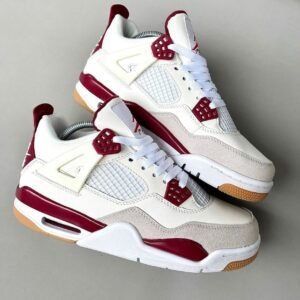 Branded Retro 4 SB Wine Red Sneakers