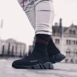 Branded Balenciaga Speed Black Sneakers