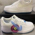 Branded Airforce 1 White UV Color Changing Sneakers